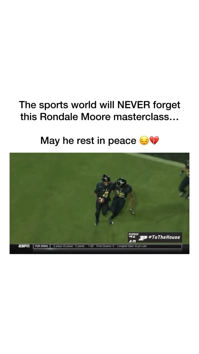 Wow. Vikings WR Rondale Moore has passed away at just 25 years old… may he rest in peace 💔

(via @espn)