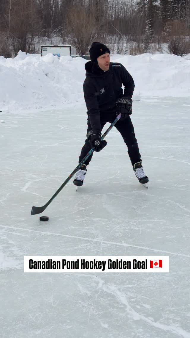 Scored the golden goal at @the_crystal_cup 🇨🇦 #hockey #canada #pondhockey