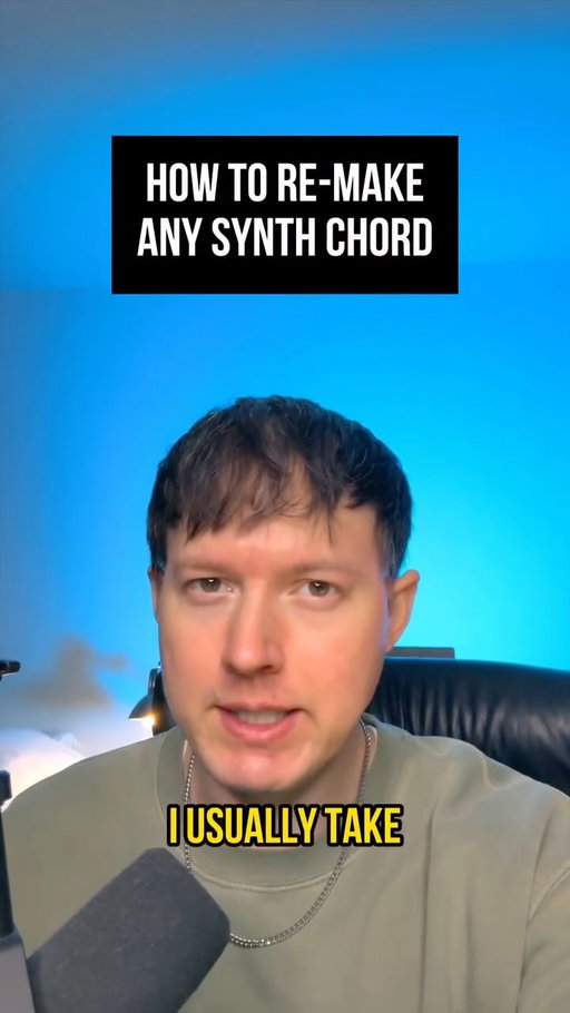How to re-make any synth chord #samsmyers