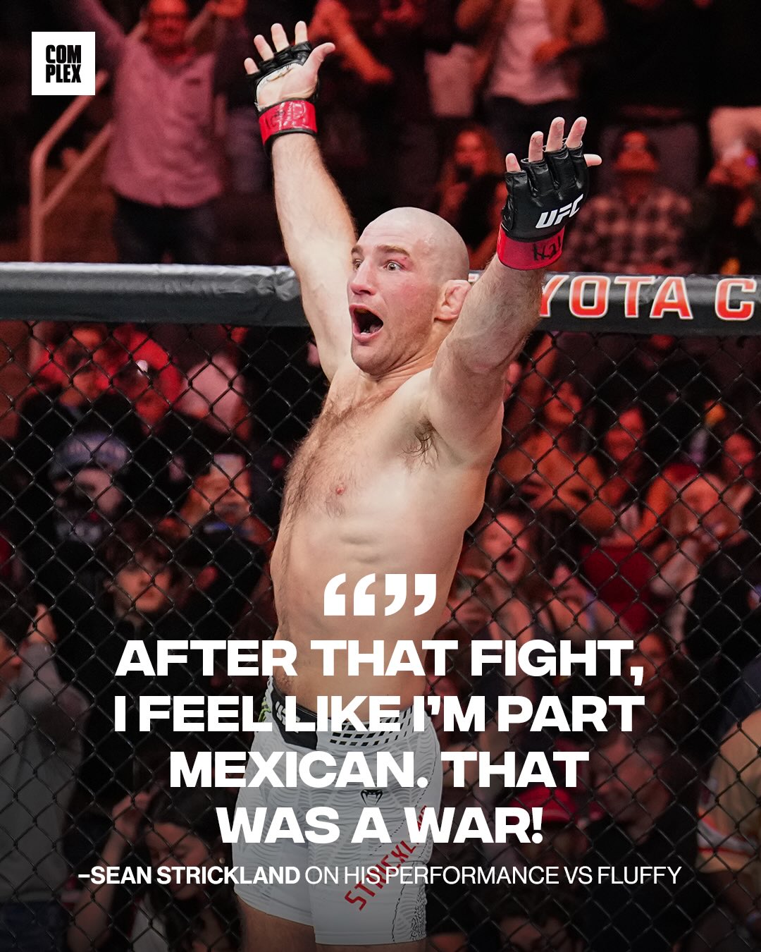 Sean Strickland really be saying anything 😭

(Via: @paramountplus)