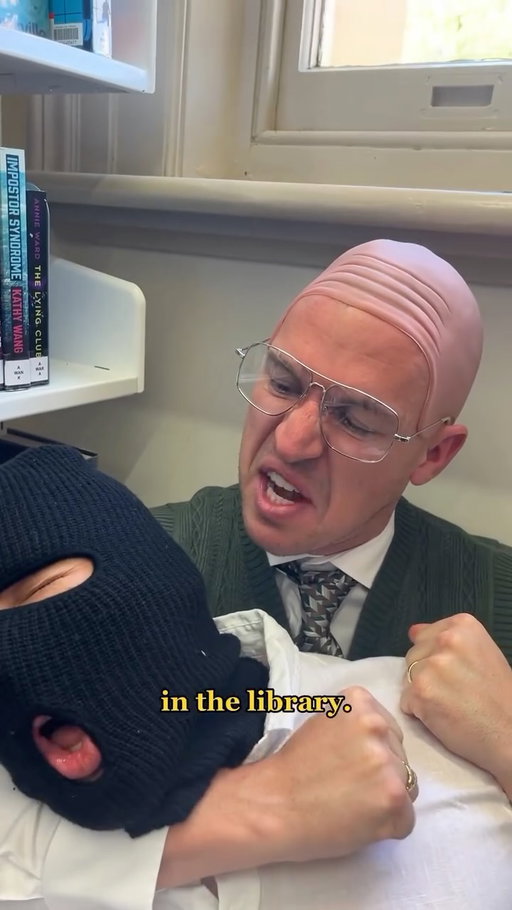 That man has had every job.  #jasonstatham #librarian #sketchcomedy #comedy #matesrates