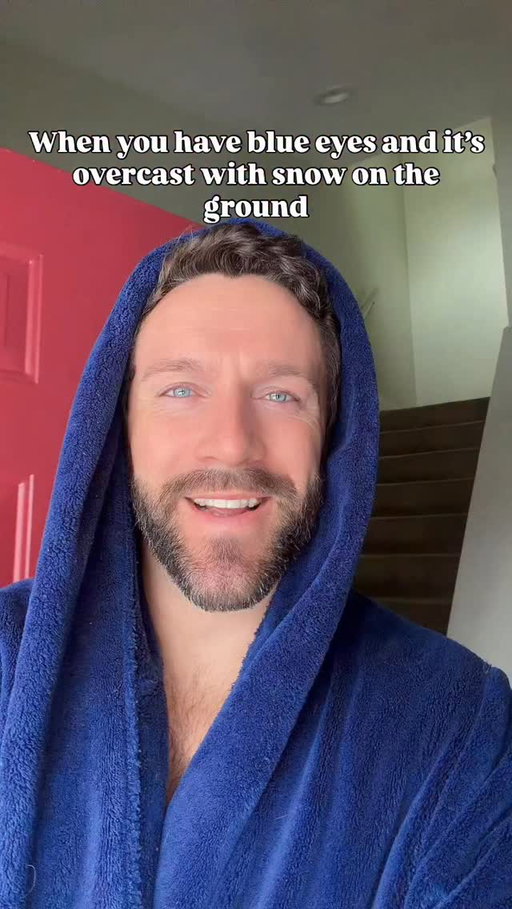 🧿👃🏼🧿 Legally blind when this happens #blueeyes
