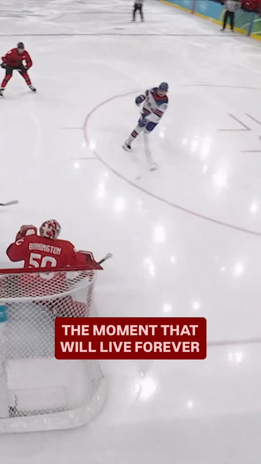 Jack Hughes wins it for his country. The stuff of legend.