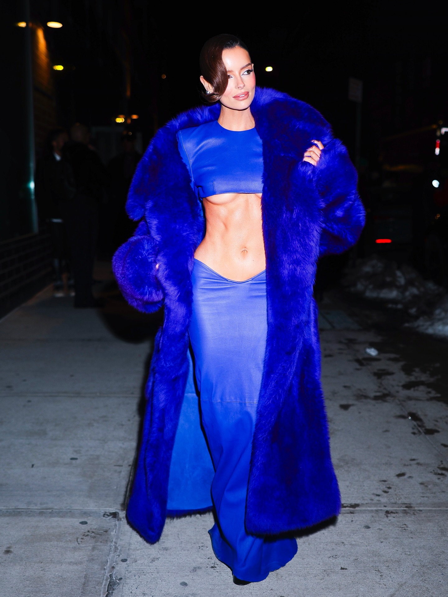 Maura Higgins attends the LaQuan Smith fashion show at Chelsea Industrial on February 14, 2026 in New York City. Photos from Getty Images (Photo by Aeon/GC Images)