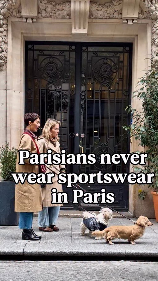 Even to go to the coffee, French people make an effort, especially in Paris!!!
We never wear our gym outfit except if we go running!
Remember, we are Parisians!

 @sweetpants1982 

#parisianlife #parisienne #parisianstyle #humour #parisstreetstyle