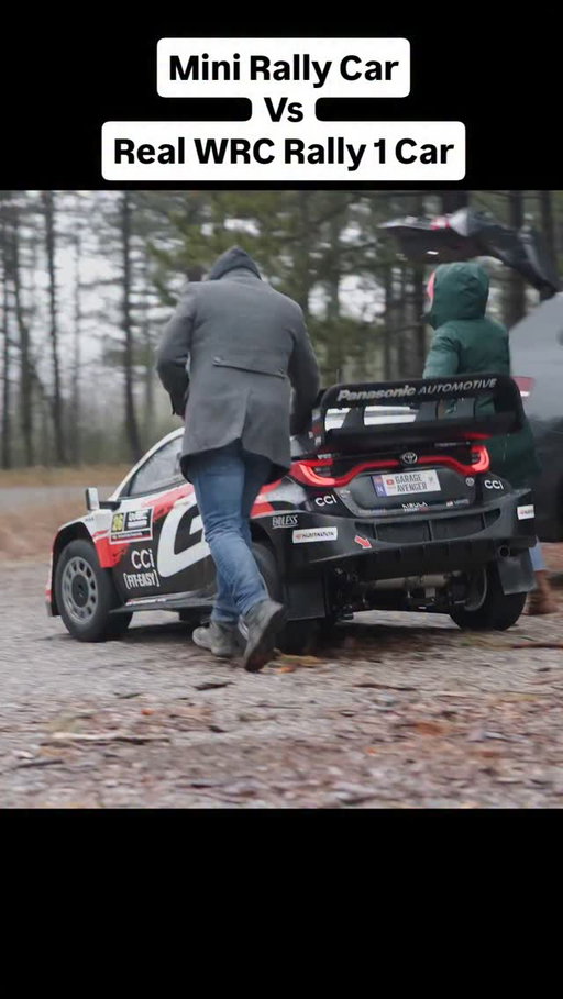 Which one do you think is better? Had the once in a lifetime chance to drive my mini rally car on a real rally stage at Rallye Monte carlo with @tgr_wrc @automobileclubmonaco . Then somehow got the chance to sit next to @adrienfourmaux at @rallysweden with @hmsgofficial  @officialwrc still pinching myself. #wrc #rally