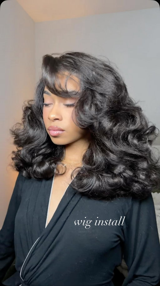 lets switch this thang up. quick wig install as a girl who almost never wears wigs 🤭✨ 

this is the latisha sensational wig in color 2. its very beginner friendly. requires no customization or styling other than cutting a few inches off if you like it short

if im wearing a wigs, its this one bc its gives silk press!!