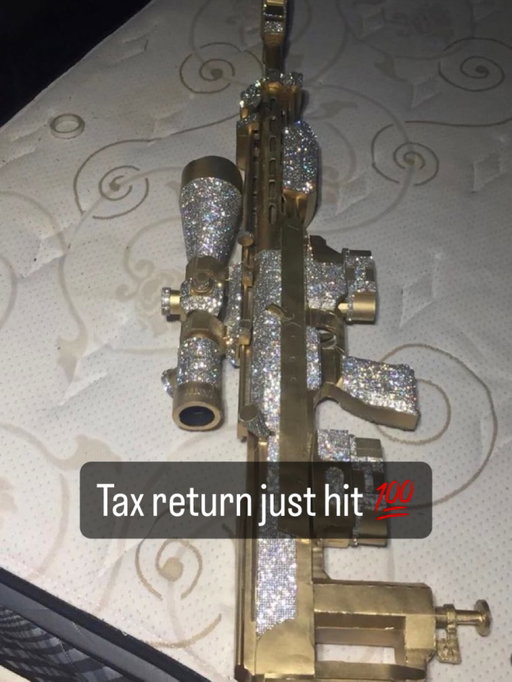 Diamond camo goes hard