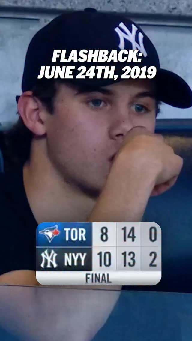 6/24/19: No. 1 overall NHL draft pick Jack Hughes watched the Yankees beat the Blue Jays in New York.

2/22/26: Jack Hughes scored the golden goal for USA over Canada in the Winter Olympics 🥇🇺🇸