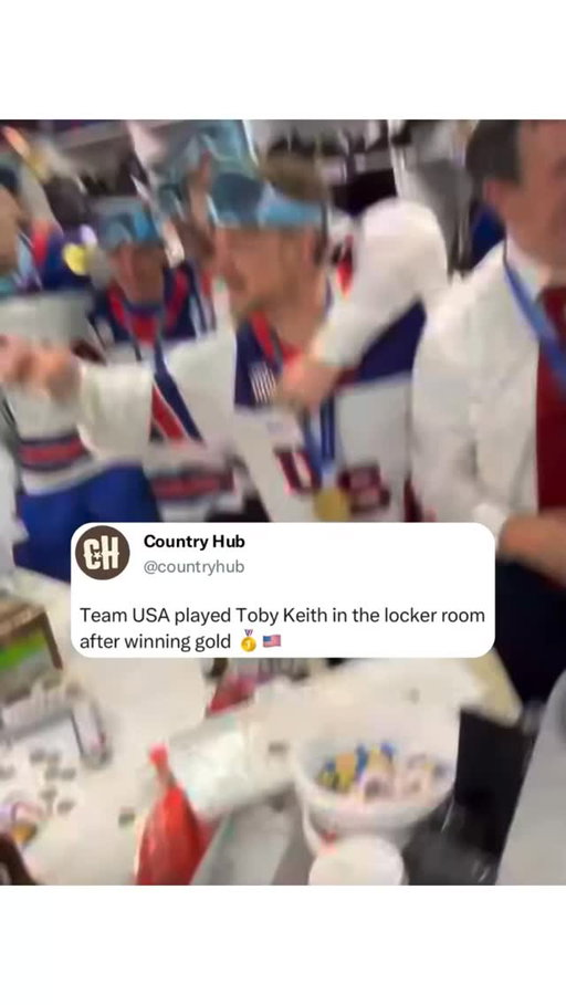 Follow @countryhub for more country content 🤠

TOBY KEITH x TEAM USA 🇺🇸

LEGENDARY 🐐

(🎥: @cmcavoy25 )