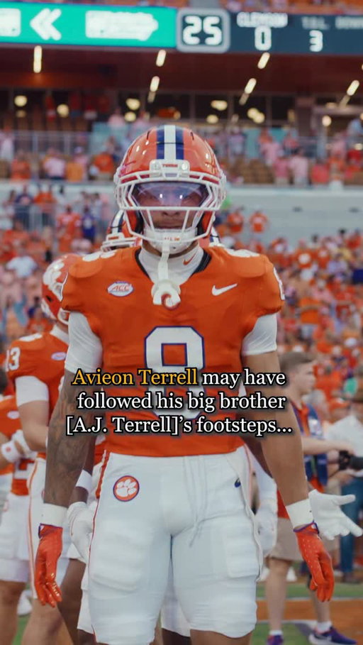 Avieon Terrell is forging his own path beyond family ties 🤞

2026 NFL Combine starts Feb. 26 on @nflnetwork
Stream on @NFLPlus