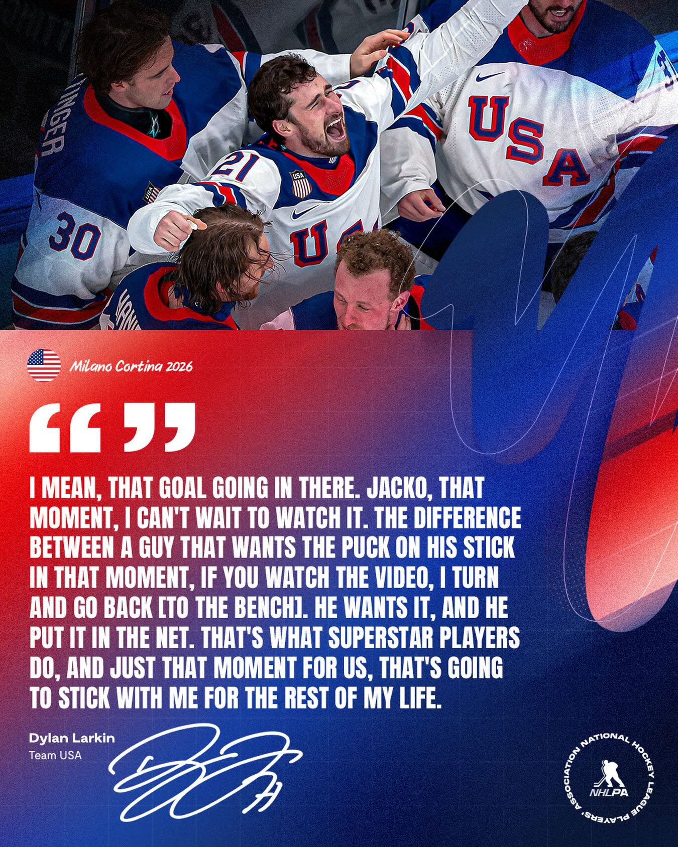 The saves, the golden goal and honouring Johnny – all will be on replay for years to come as @USAHockey wins first Olympic gold in men’s hockey since 1980. #MilanoCortina2026
