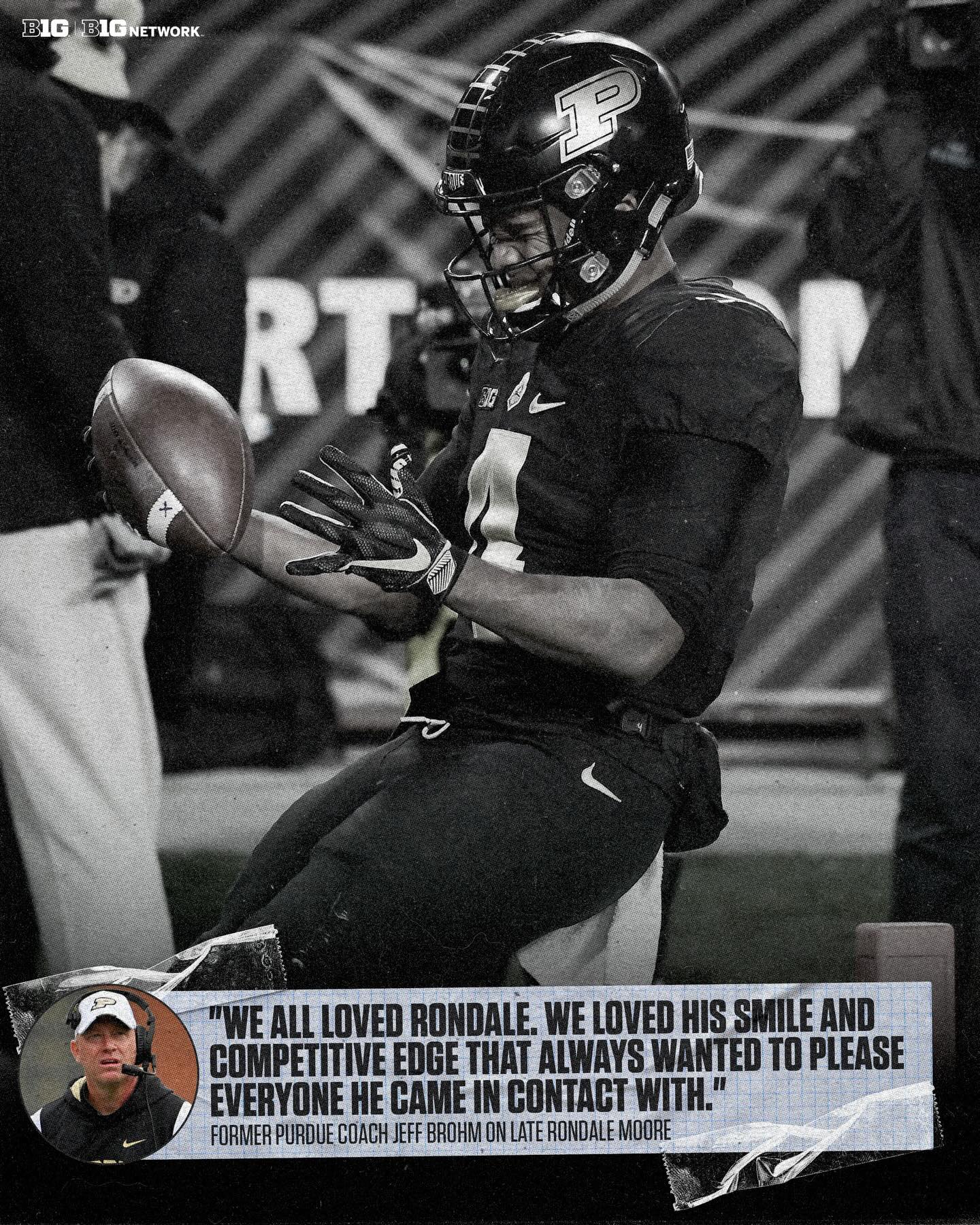 Rondale Moore was so electric, and his 2018 freshman season was one for the ages.

We’re thinking of the late WR’s family and loved ones.