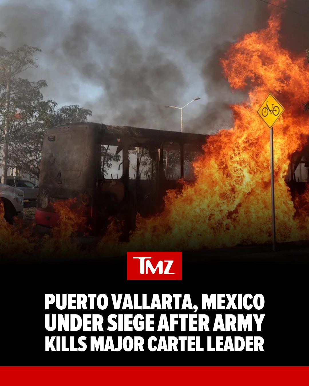 The notorious Jalisco New Generation Cartel reportedly began a ruthless attack on Puerto Vallarta, Mexico over the weekend following the killing of the crime organization's leader.

Read more at the link in bio.