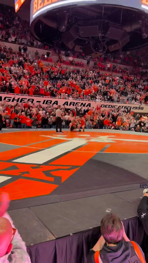 And y’all thought he was gonna redshirt 😏

Jax techs the returning 2x NCAA finalist 

#GoPokes
