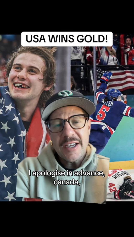 Oh Canada, buckle up. You thought we were bad before 🇺🇸 #winterolympics #usahockey #usa #comedian #hockey