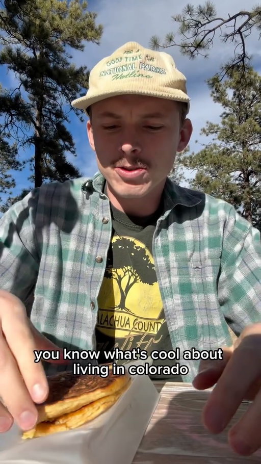 I moved to Colorado so that I could eat more peanut butter sandwiches in the mountains.

•

#colorado #denver #picnic