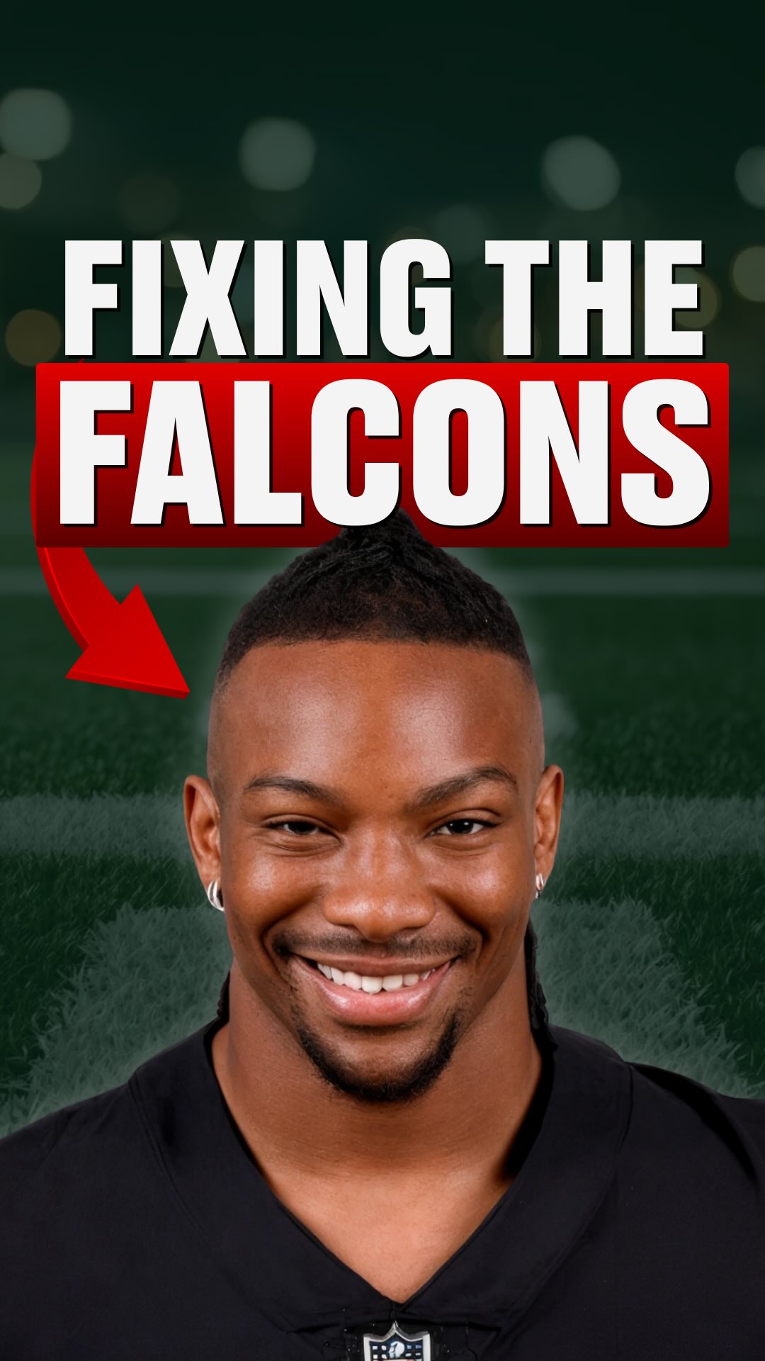 Fixing the Atlanta Falcons in the 2026 NFL Offseason 🪽🏈 #reels #fantasyfootballfellas #nfl #falcons #riseup