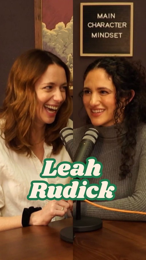 Tomorrow on Main Character Mindset is the hilarious @leah_rudick! You don’t want to miss this episode on @maincharactermindsetpodcast