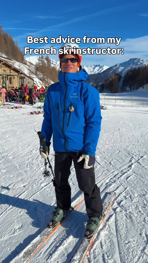 Best advice for how to have more fun skiing as an intermediate skier! #skiing #skitips #skiinstructor #skiingislife #alps