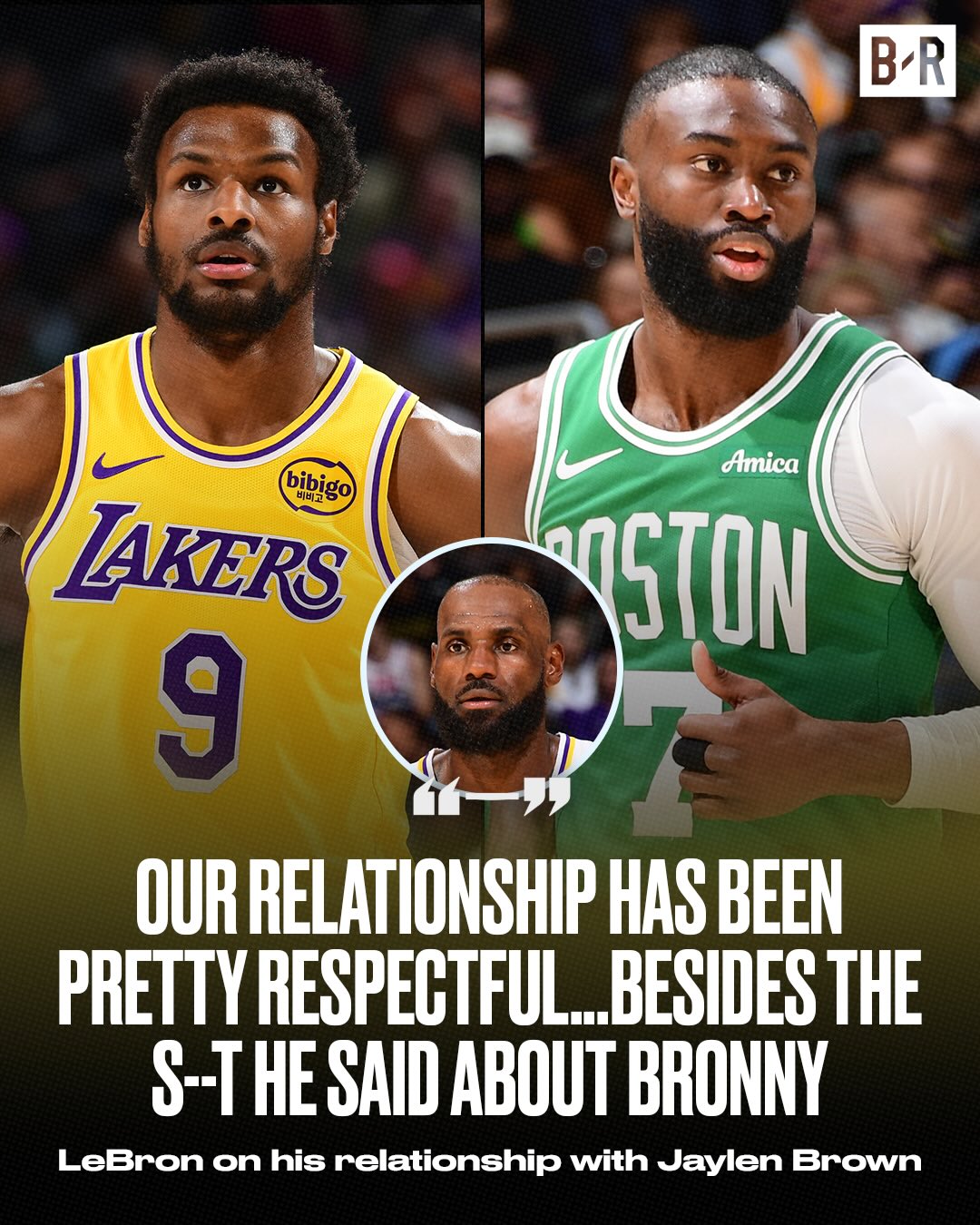LeBron had this to say when asked about his relationship with Jaylen Brown

(via @celticsclns, @nbcsboston)
