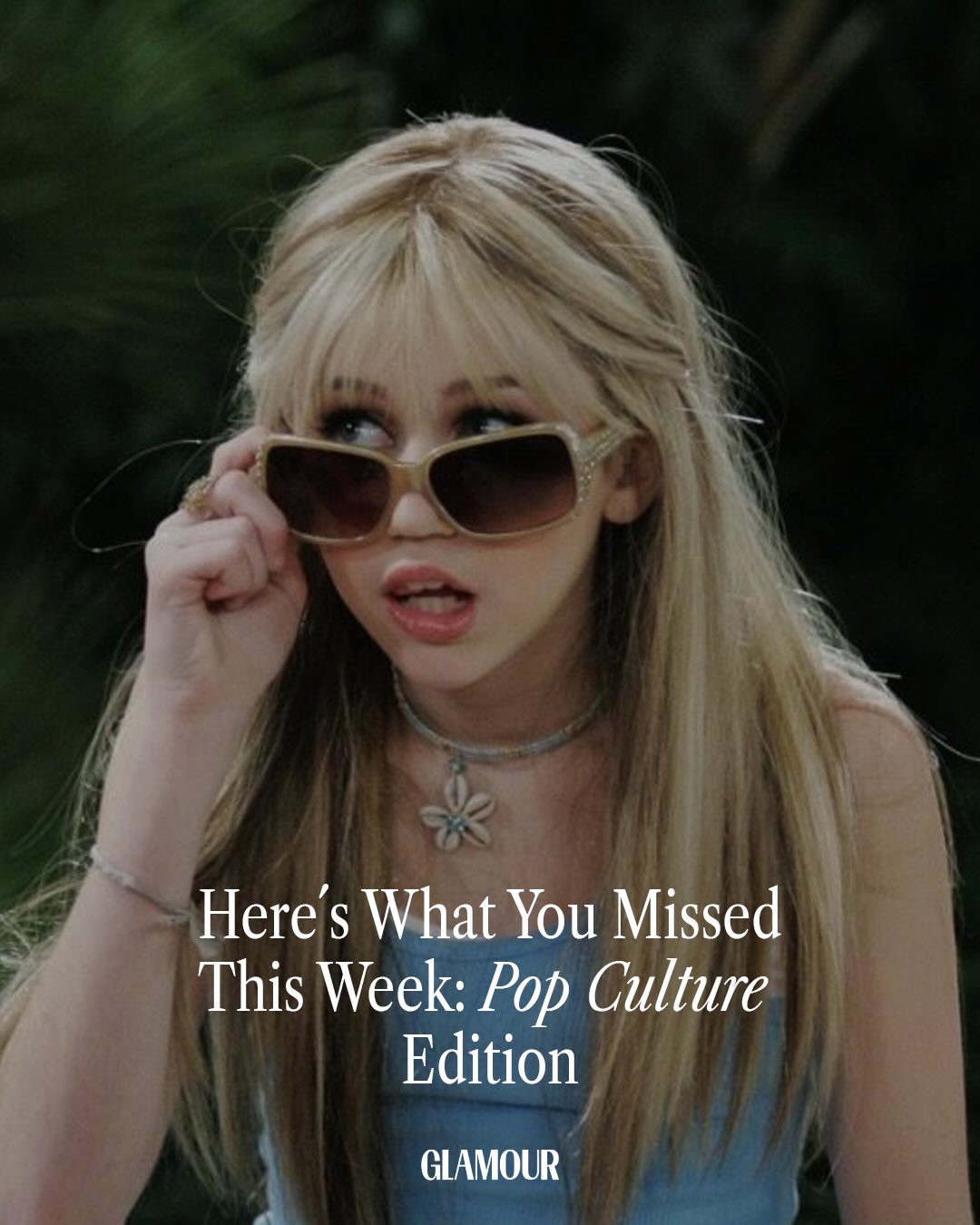 Glamour Germany’s Social Media Manager Martin (@martin_kto) is chronically online — so you don’t have to be.

Every week, he curates the hottest pop culture moments worth knowing. So here’s what you missed last week in pop culture ✨

“#Bridgerton” Part 2 finally got a release date (February 26 — calendars marked), while the “America’s Next Top Model” documentary had all of us clocked in. King Charles showed up for London Fashion Week, and Pierpaolo Piccioli unveiled his first Balenciaga campaign “Heart and Body.”

Maya Hawke and Christian Lee Hutson said “I do,” #MileyCyrus teased a “Hannah Montana” special, and #LanaDelRey dropped a new song we already have on repeat. Plus, Zalando named Lily Collins its first global brand ambassador — a fashion girlie moment if we’ve ever seen one. 

And everyone was serving looks at the 2026 British Academy Film Awards.

That’s what you missed this week in pop culture.
Same time next week? ✨🎬
