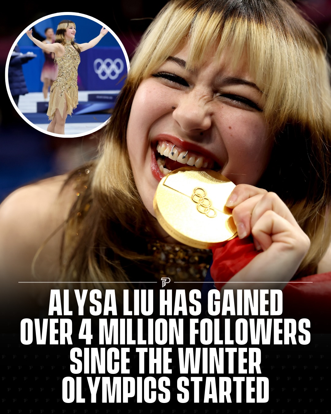 American figure skater Alysa Liu’s following has blown up during the Winter Olympics.

Just three weeks ago, before the Games began, her Instagram sat at around 211K followers. Today it is at roughly 4.3M, meaning she has gained more than 4M new followers in that time, roughly a 1,900% increase in followers.

Liu, 20, has become one of Team USA’s standout stars at these Games, with her gold medal win and routines from the rink spreading across social media and turning her into a global favorite almost overnight.

#Pubity #Viral #Sports