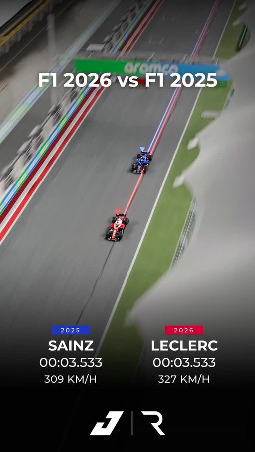 2025 vs 2026 testing fastest laps 🏎️⏱️