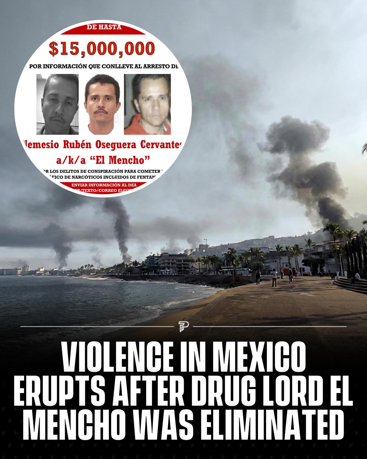 Swipe ⬅️ Violence spread across Mexico after cartel leader El Mencho reportedly passed away during a military operation in Jalisco, setting off nationwide retaliation as cartel members blocked highways, set vehicles on fire, and disrupted daily life in more than 20 states. 

Tourist hubs like Guadalajara and Puerto Vallarta were thrown into chaos, flights were canceled, and residents were told to shelter in place, raising fresh concerns ahead of upcoming World Cup matches. Authorities later cleared hundreds of roadblocks, but analysts warned that with no clear successor, his passing could trigger a wider power struggle among rival cartels.

-
#news #viral #pubity