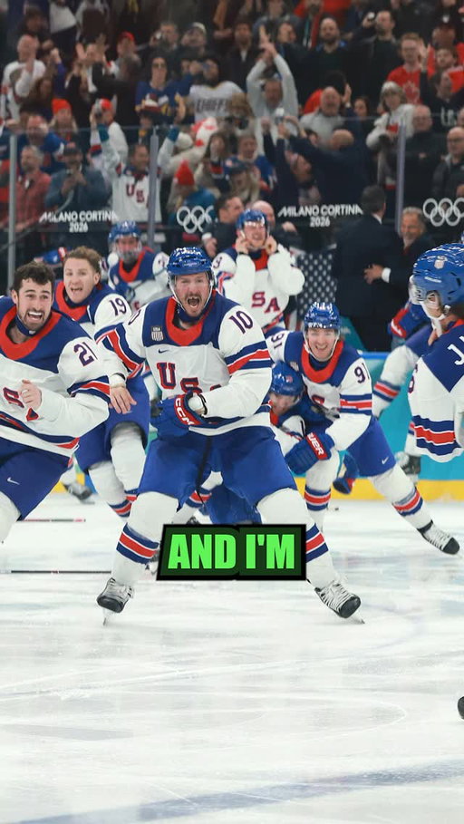 “I’m so Proud to be an American. so proud to have played hockey”

USA hockey has the boys feeling all the emotions🇺🇸