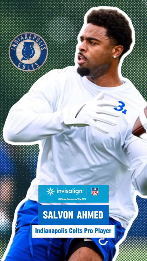 🏈 We are truly honored to have @time2takeiteassyy of the @nfl @colts start his @invisalign treatment here at Straightly Orthodontics 🔥💫