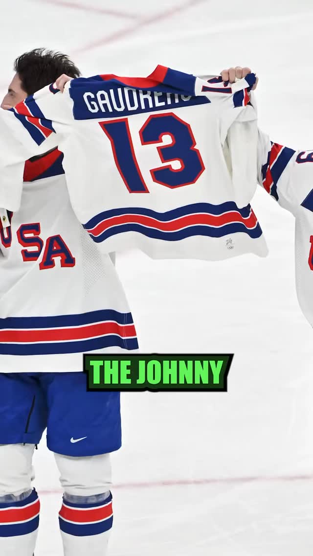 Johnny Gaudreau was looking over the boys yesterday