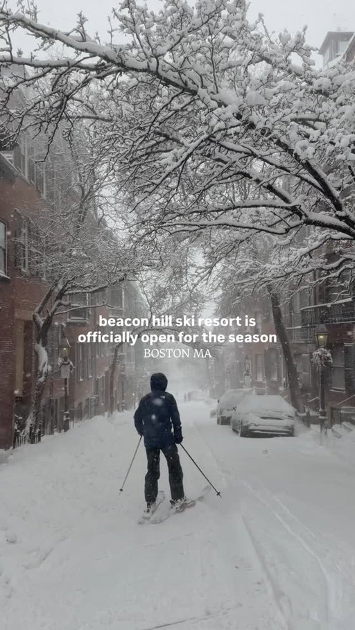 #2636 this morning in boston 2.23.26 ❄️⛷️ #bucketlistboston