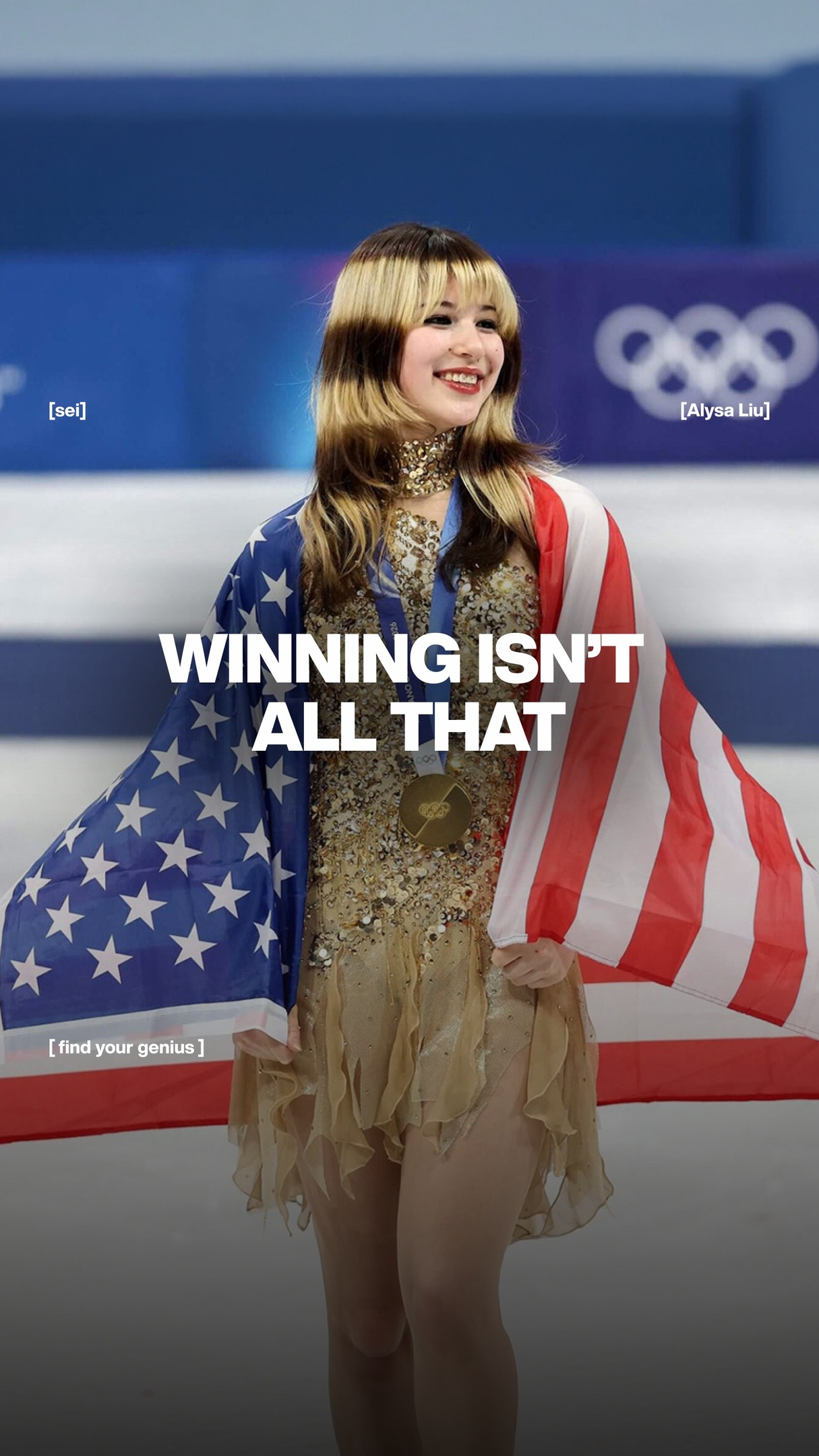 Comment “SEI” and we will send you link to our Newsletter that dives into topics that can transform your life.

Alysa Liu sees winning and losing as outcomes, not identities. What matters most to her is the effort, the growth, and the consistency she puts in every day.

By focusing on the journey instead of the result, she removes pressure and protects her love for the sport. Taking breaks, even at the top, is part of how she stays grounded and performs at her best.

#sei #alysaliu #olympics #mindset #athlete