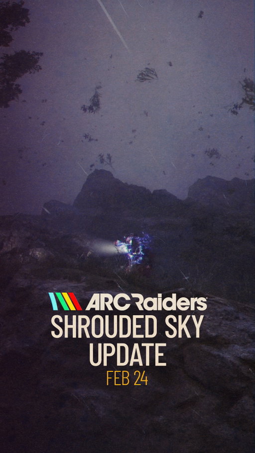 The Hurricane engulfs the Rust belt, departure to the surface is no longer permitted by security... But any Raider worth their salt knows you can't bring in a good haul by playing it safe ⛈️
Shrouded Sky strikes tomorrow, here's a peek into the eye of the storm:
• Hurricane Map Condition
• Two new ARC enemies - The Firefly and The Comet. 
• Free Raider Deck
• Beards!
#ARCRaiders #arcraidersgame #enlistresist