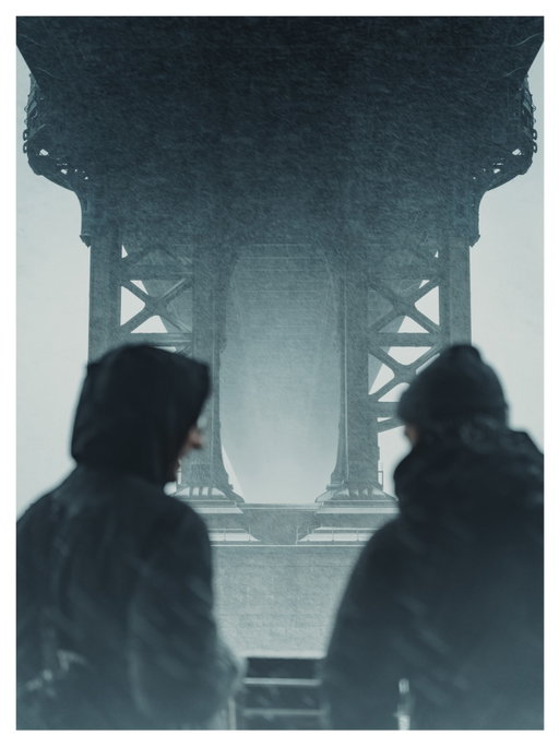 The calm before the storm yesterday 🌨️😮‍💨 With a snow covered and fogged up lens, you get some sweet moments in there. Everyone out for a snow day today in New York?