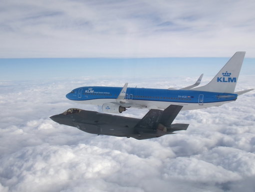 The 2026 Winter Games in Milan have come to an end! Today, we had the privilege of flying a group of our athletes home. Every single one of them gave their all, we could not be prouder! 🏅 

To make the homecoming even more special, two F-35s of the @koninklijkeluchtmacht joined us in the air. Now that’s a homecoming. 🇳🇱✈️ 

And the games aren’t over yet, as the Winter Para Games start March 6. We’re cheering you on! 🧡✨

📸: @fotograafarnoud , @jasonvermeulen 

#KLM #royalairforce #F35 #koninklijkeluchtmacht #TeamNL