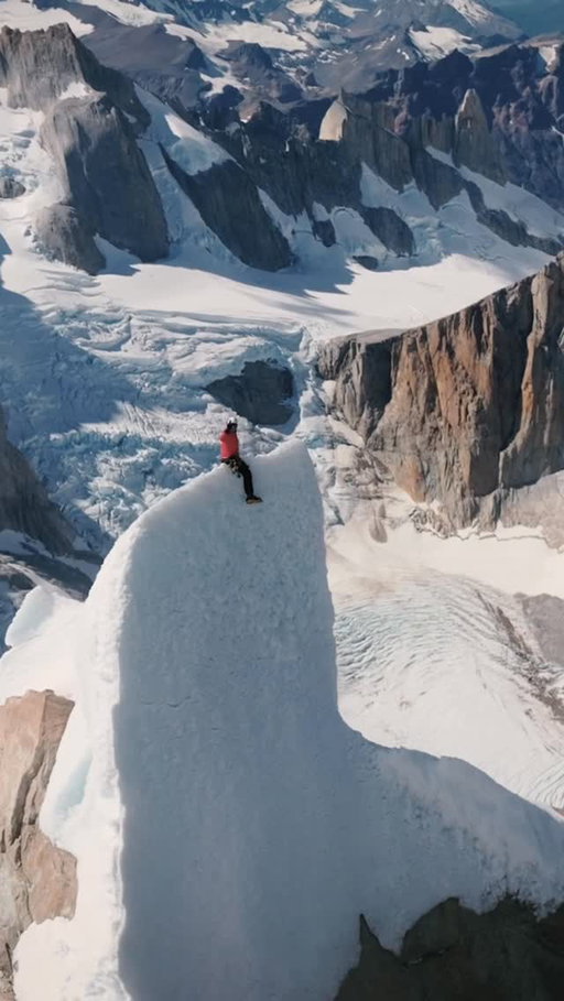 “The definition of panorama,” the guidebook says of Standardt’s classic ‘Festerville’—BD Ambassador Chris Deuto’s last climb in El Chalten this season.

“The Torre mountains have a sort of unimaginable beauty, with sheer faces and hanging ice so wonderful that anyone drawn to varied alpine climbing can’t help but dream. 

Now that I’m away from the bubble of El Chalten, memories like this one filmed by @dantbaum are what stick with me. ‘Til next time Patagonia!”

Climbing rime-ice to the summit of Aguja Standardt in Patagonia’s Torre Massif with the Ice Field extending away into the horizon, @chris_deuto was joined by @tuvacs. The two began from Noruegos camp at 2am, climbing ‘Festerville’ along the spire’s north ridge, to reach the top at 5pm. After spending a casual hour hanging around the summit ridge, they began the long descent, reaching the glacier’s relative safety by midnight.