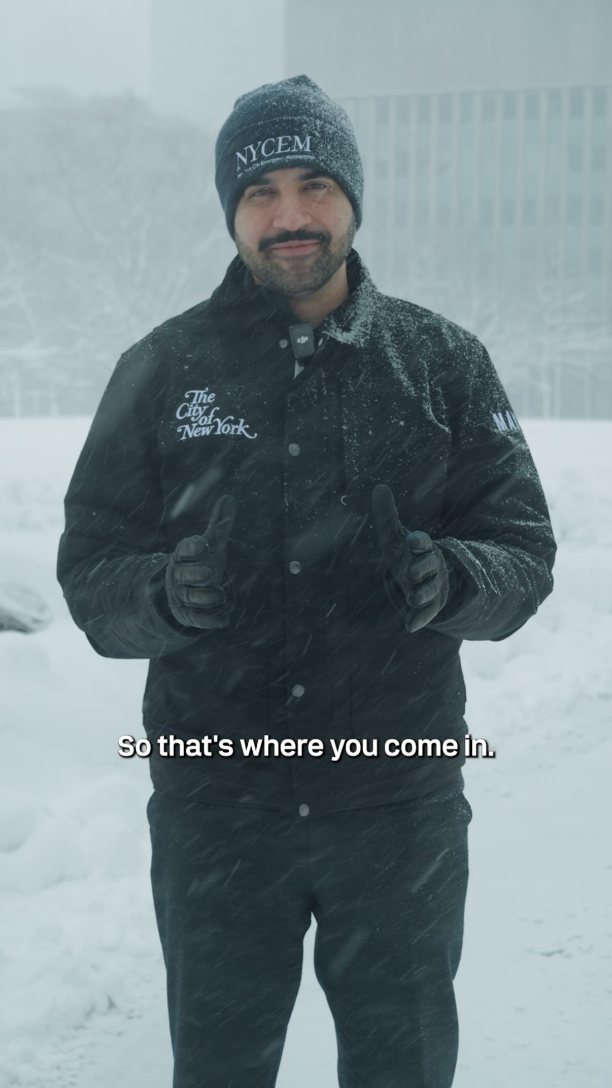 Work alongside New York City’s Strongest as we get through this historic storm. 
 
Emergency shoveling pay is now $30/hour. Walk into any sanitation garage to sign up TODAY BY 8PM or TOMORROW from 9AM to 8PM.
 
Let’s get NYC back on its feet— together.