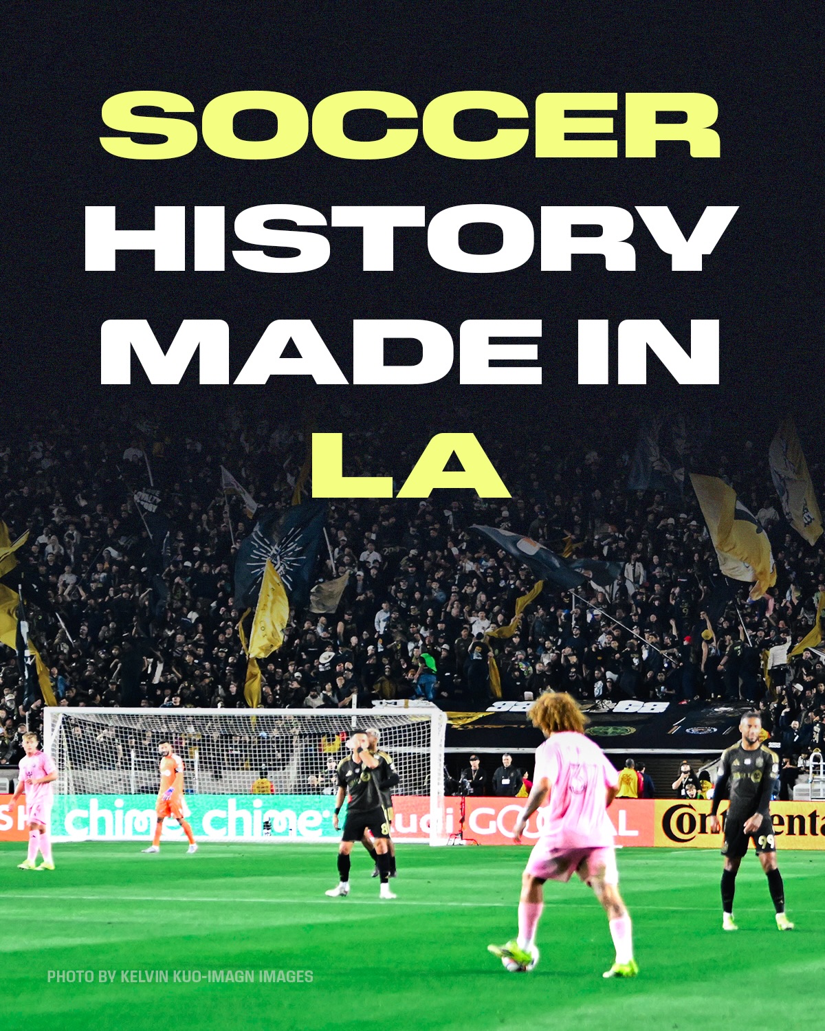 A historic weekend in Los Angeles!
 
The attendance at the LAFC vs. Inter Miami match broke records, and the LA Galaxy’s home opener against New York City FC was sold out for 2026. The energy throughout the city was electrifying, marking an unforgettable start to the MLS Regular Season.
 
#WeAreLosAngeles