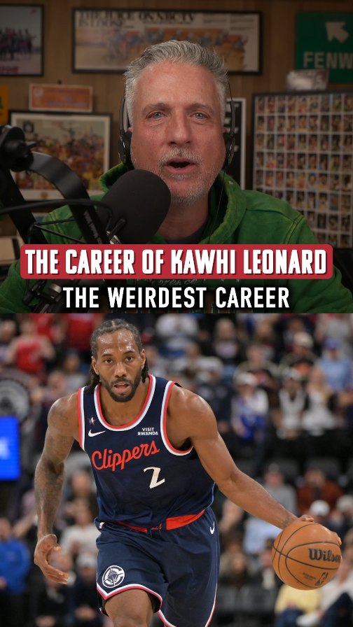 Does Kawhi Leonard have the weirdest career for an all-time NBA player? 🤔

#nba #nbabasketball #kawhileonard #fyp