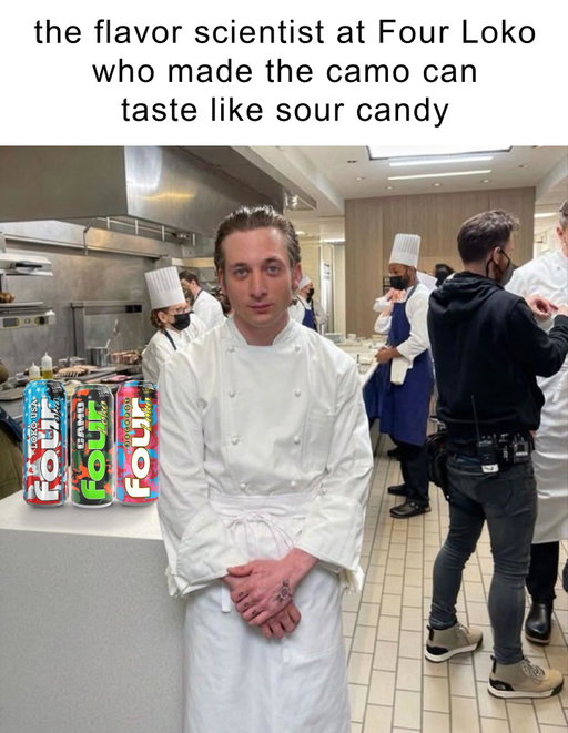 yes chef we have flavor experts next question plz