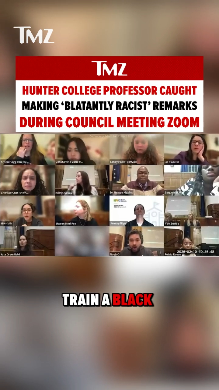 Allyson Friedman, a Hunter College professor in New York City, has sparked widespread backlash after she was caught on a hot mic making comments about Black students that education officials labeled “blatantly racist.”

🖊️: : @aidenjmarks