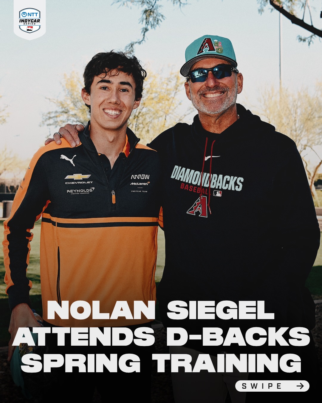 Quick pit stop at @dbacks spring training 🏜️⚾️