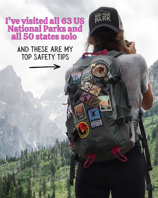 The goal of solo travel — for me — is not to be fearless. It’s to learn how to push through fears, and become confident and capable in the midst of them (while also staying safe and being prepared.)

How to stay safe solo is, very understandably, the question I am asked most. 

But I find that lately the question is framed a little differently. People ask me — women and men — not just how to stay safe, but how to feel safe and secure enough to go in the first place. 

And to that, honestly, the answer is action. 

It’s building confidence. Building your capability — through doing. 

Doing things that scare you is ironically the absolute best way to feel more secure. 

Action 🤝 preparation 

There are of course more tips than these, but after over a decade of travel to all 50 states, every national park, and several other countries solo, these are what I think are most important.