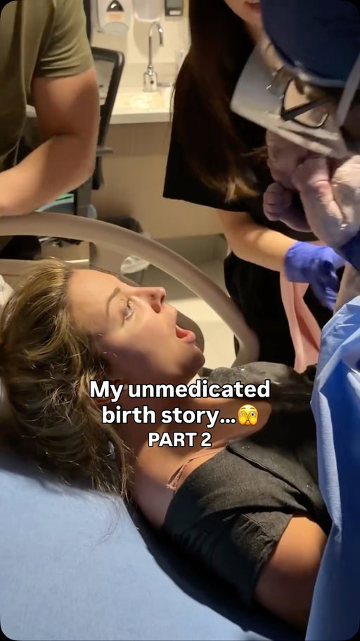 Baby boy is here!!!! Backstory…. When the doctor arrived I really struggled to find a position that felt comfortable to push in. I always thought I would want to push standing up but this time around I felt like I was going to pass out multiple times and was scared to stand! So I tried all 4’s and at one point just collapsed and could not hold myself up with my arms any more. I edited out a lot of the more graphic + cuss words + screaming but the one thing I will say is, my doctor and doula were amazing at calming me down. I COULD NOT have done this without them. You may not see the full on panic attack I had but I went a little crazy literally begging for the epidural at the end, of course it was too late! Haha. They really had to keep me focused. In a moment like this sometimes you need a stern talking to, to push through. 😂 *no pun intended