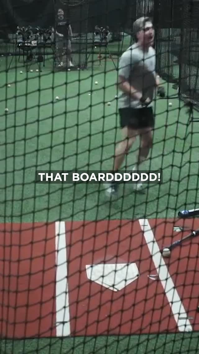 ON HIS LAST DAY 💥⁠
⁠
Miami Marlins MiLB SS @camclayt gets a spot on our smash bat + smash factor ball EV leaderboard before heading off to spring training ⚡️