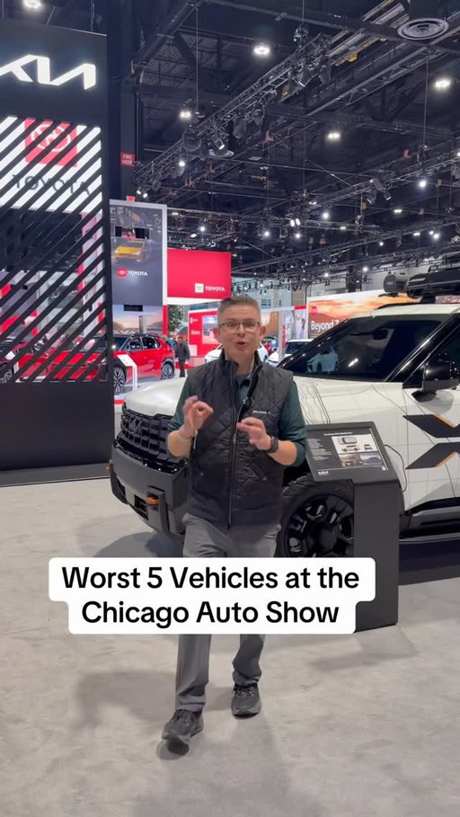 Top 5 worst vehicles at the Chicago auto show! #carbuyingtips