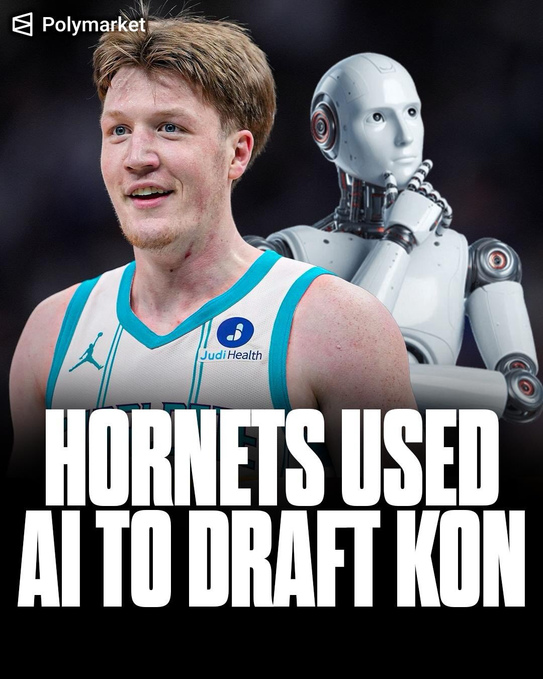 The Hornets VP of Basketball Insights says an AI system provided them with a strategy to draft Kon Knueppel

ChatGPT, draft me the next Michael Jordan, make no mistakes
