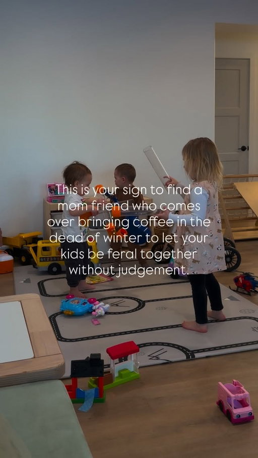 Send this to your mom besties 🦋

Grateful for the friends who show up without judgement … and with coffee 🤍

Who are you grateful for ?! 

#momfriends #toddlermom #chaoscrew #canadianmom